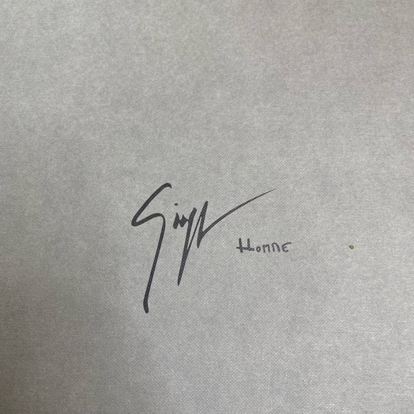 Giuseppe sneakers red and white size 41 size 8 us - Picture 6 of 7